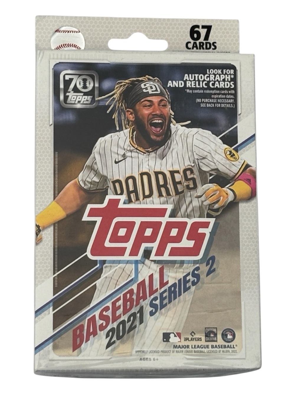 Topps 2021 Series 2 Baseball Hanger Box 67 Cards Fernando Tatis Jr Sealed MLB